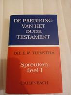 Prediking Oude Testament - Spreuken deel I, Boeken, Godsdienst en Theologie, Ophalen of Verzenden, Gelezen, Dr. E.W. Tuinstra