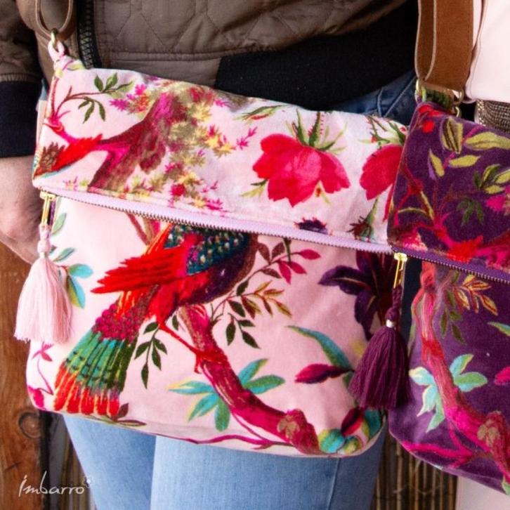 Blush roze cross bag tas paradise van Imbarro leuk als kado, Sieraden, Tassen en Uiterlijk, Tassen | Damestassen, Nieuw, Shopper