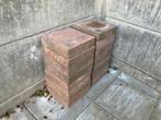 16x schellevis dikformaat tegels roodbruin, Tuin en Terras, Tegels en Klinkers, Ophalen, Gebruikt, Beton, Terrastegels