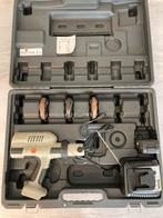 VIEGA Persgun met Accu, Lader & 3 Persbekken, Doe-het-zelf en Verbouw, Gereedschap | Handgereedschap, Ophalen of Verzenden, Gebruikt