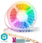 WiFi Slimme Ledstrip Full Colour En Warm- tot Koudwit, 5 m, Ophalen of Verzenden, Nieuw, Minder dan 30 watt, Overige typen