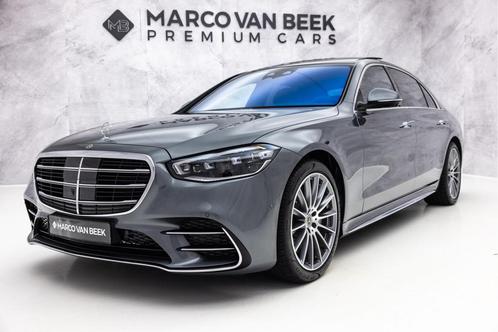 Mercedes-Benz S-Klasse 580 e Lang AMG Line | Stoelventilatie, Auto's, Mercedes-Benz, Bedrijf, Te koop, S-Klasse, 360° camera, ABS