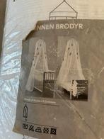 IKEA Minnen Brodyr klamboe kinderkamer wit met blaadjes, Kinderen en Baby's, Kinderkamer | Inrichting en Decoratie, Ophalen of Verzenden