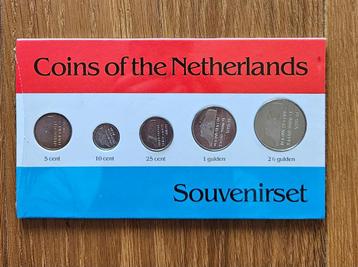 Souvenirset Coins of the Netherlands - verzameling 1982 beschikbaar voor biedingen