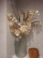 Decoratieve vaas met bloemen, Huis en Inrichting, Ophalen of Verzenden, Zo goed als nieuw, Binnen