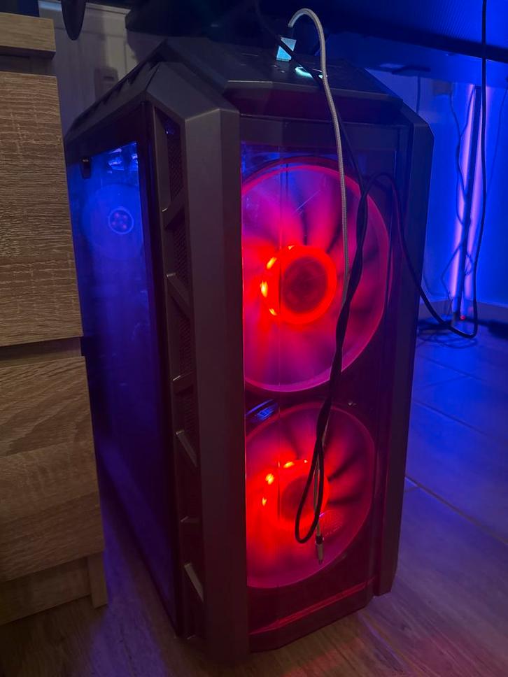 Gaming PC met Monitor - Ryzen 7 5800X, RTX, Computers en Software, Desktop Pc's, Zo goed als nieuw, 4 Ghz of meer, SSD, 32 GB