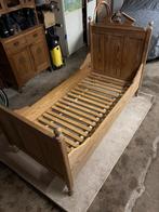 Antiek grenenhouten bed 190x90 cm, Ophalen