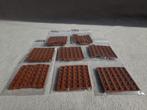 Lego losse onderdelen plaatjes 1x6 bruin, Ophalen of Verzenden, Zo goed als nieuw, Losse stenen, Lego
