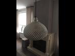 Leuke hanglamp Antieke glaslook, Huis en Inrichting, Lampen | Hanglampen, Minder dan 50 cm, Glas, Zo goed als nieuw, Ophalen