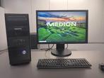 Compleet Medion desktop PC Windows 10, Computers en Software, Desktop Pc's, Ophalen, Gebruikt, Met monitor, Medion