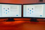 2 x HP ProDisplay P232 Monitor - 23 inch, Computers en Software, Monitoren, Ophalen, Gebruikt, Full HD, HP