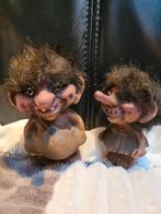 Koppel trol mannetje en vrouwtje, Verzamelen, Beelden en Beeldjes, Ophalen of Verzenden, Gebruikt, Overige typen