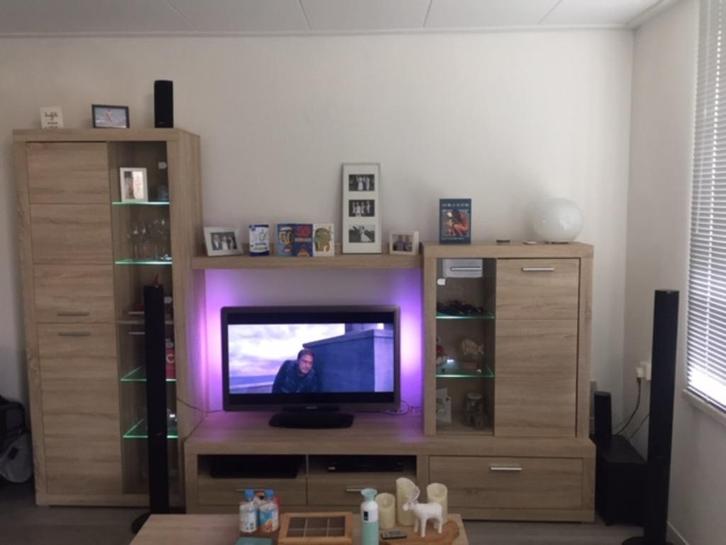 Volledig ingerichte meubilair, Huis en Inrichting, Kasten | Televisiemeubels, Zo goed als nieuw, 200 cm of meer, 200 cm of meer