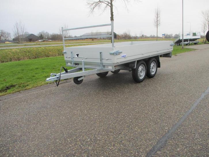 Nieuwe  ANSSEMS PLTT  plateauwagen 750 kg.   geheel compleet, Auto diversen, Aanhangers en Bagagewagens, Nieuw, Ophalen