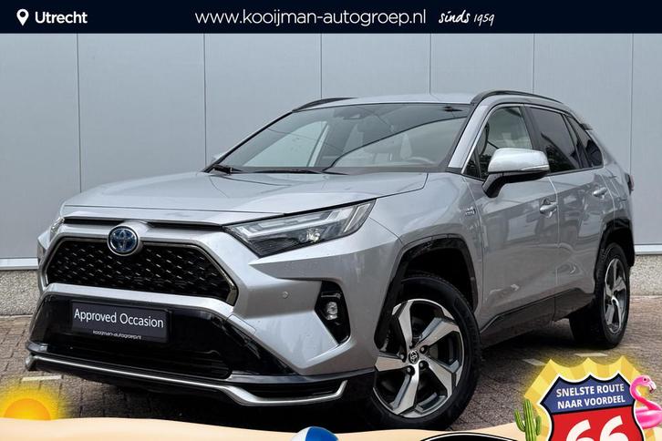 Toyota RAV4 2.5 Plug-in Hybrid AWD Style Navigatie, Dodehoek, Auto's, Toyota, Bedrijf, Te koop, Rav4, 4x4, ABS, Achteruitrijcamera