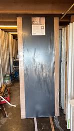 Stompe gladde deur zwart 93x231.5 cm nr 171