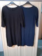 2 basic jurkjes van hema maat s blauw en zwart, Hema, Blauw, Ophalen of Verzenden, Zo goed als nieuw