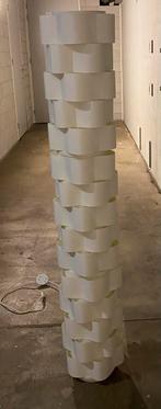 Ikea LÅGTRYCK Staande lamp, wit, 138 cm, Ophalen, Zo goed als nieuw, Kunststof, 100 tot 150 cm