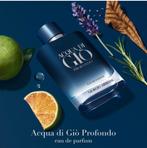 Acqua di Gio Profondo EDP 200ML, Verzamelen, Parfumverzamelingen, Nieuw, Parfumfles, Ophalen of Verzenden