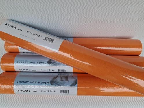 Vrolijk en echt Hollands ORANJE BEHANG! Dutch 67167646, Huis en Inrichting, Stoffering | Behang, Oranje, minder dan 10 m², Ophalen of Verzenden