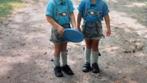 2x tiroler kinder lederhosen +bijbehoren a€20, Ophalen, Zo goed als nieuw, Overige maten