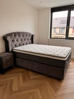 Boxspring 140x200 met opbergruimte, Huis en Inrichting, Ophalen, Tweepersoons, 140 cm, Zo goed als nieuw