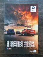 Brochure folder BMW M3 en M4 coupe en cabrio 2017 nieuw!, Boeken, Auto's | Folders en Tijdschriften, Nieuw, BMW, BMW, Ophalen of Verzenden