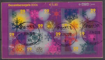 Blok (125) - decemberzegels 2006 - gestempeld beschikbaar voor biedingen