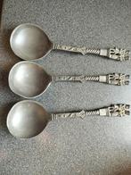 Tinnen lepels 3, Antiek en Kunst, Ophalen of Verzenden