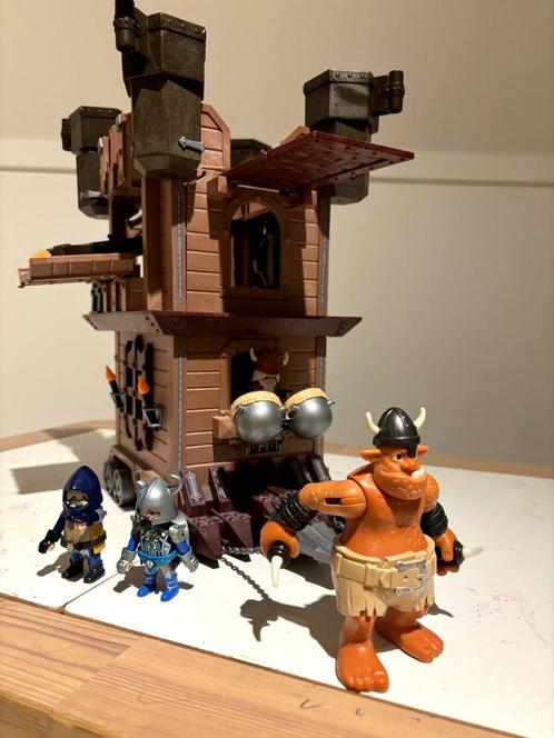 Playmobil Knights aanval toren 9340, Kinderen en Baby's, Speelgoed | Playmobil, Zo goed als nieuw, Complete set, Ophalen