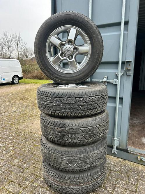 18 inch Landcruiser 100 serie velgen Dunlop 285-60-18 8mm, Auto-onderdelen, Banden en Velgen, Banden en Velgen, Zomerbanden, 18 inch