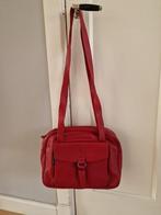 Nieuwe rode leren Fred de la Bretonière schoudertas., Sieraden, Tassen en Uiterlijk, Tassen | Damestassen, Ophalen of Verzenden