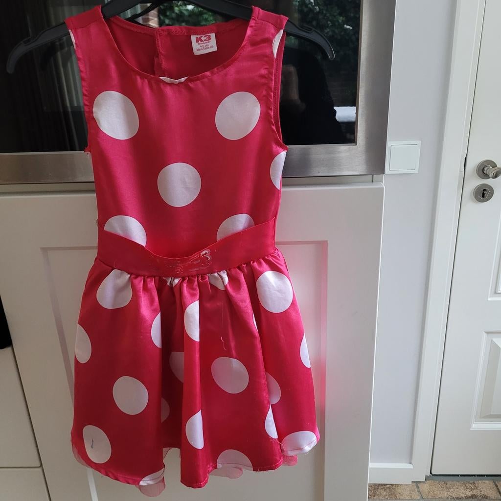 K3 JURKJE maat 116 (glanzend), Kinderen en Baby's, Carnavalskleding en Verkleedspullen, Ophalen of Verzenden, Gebruikt, 110 t/m 116