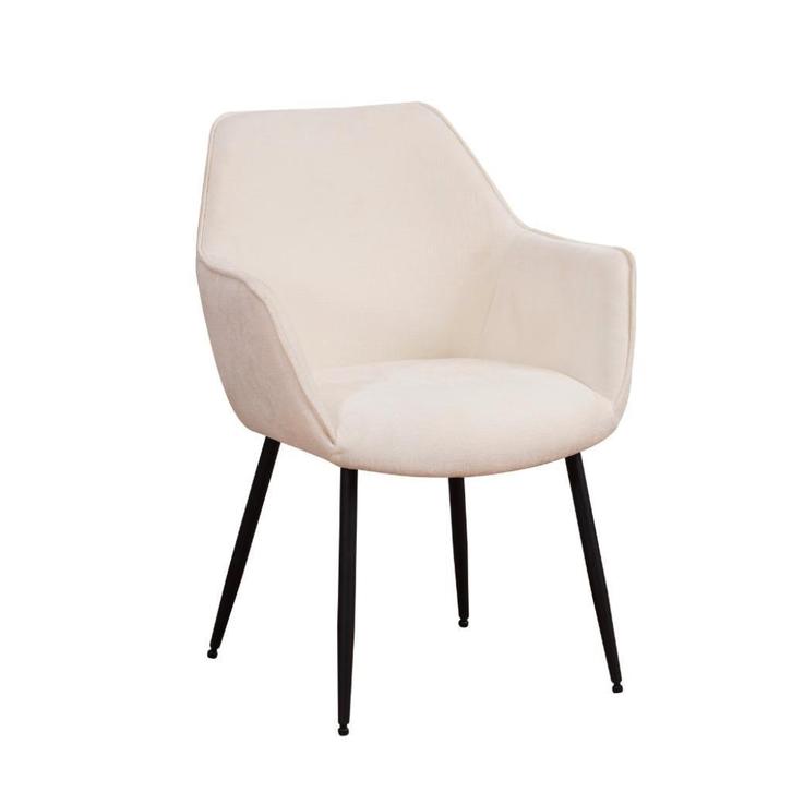 Stoel Rennes, Huis en Inrichting, Stoelen, Nieuw, Eén, Metaal, Stof, Bruin, Ophalen of Verzenden