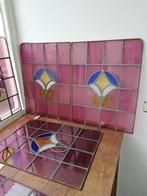 7+1 glas in lood (voorzet) ramen, 55 h x 41,5 br, Huis en Inrichting, Woonaccessoires | Overige, Ophalen