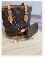 ZGAN Louis Vuitton Bucket Bag Monogram incl. mini tas, Ophalen, Zo goed als nieuw, Bruin, Schoudertasje