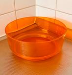 Blenko Rondel Bowl grote schaal 25,8cm doorsnee, Antiek en Kunst, Antiek | Glas en Kristal, Ophalen of Verzenden