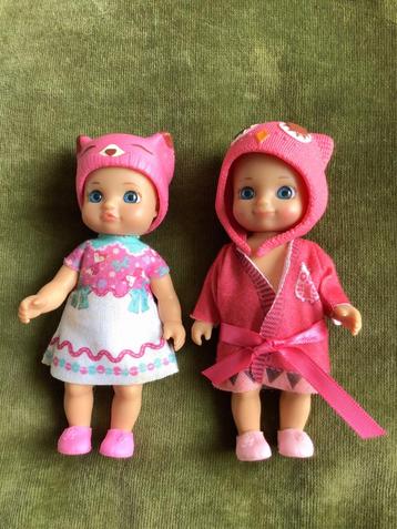 2x mini Chou Chou Zapf creation. beschikbaar voor biedingen