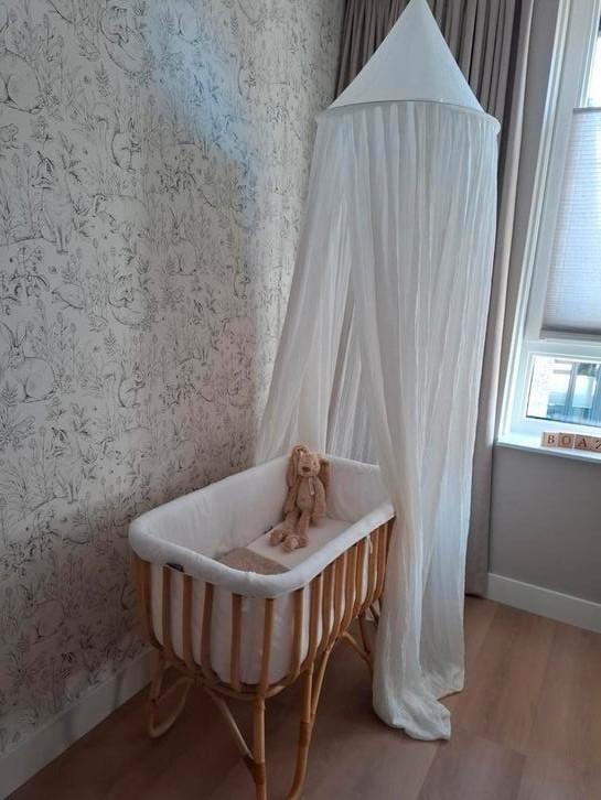 Rotan wieg childhome, Kinderen en Baby's, Babywiegjes en Ledikanten, Zo goed als nieuw, Wieg, Ophalen