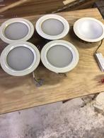 Grote Led inbouw spots. 4st (22,5 cm ) 1x (24cm), Ophalen of Verzenden, Gebruikt