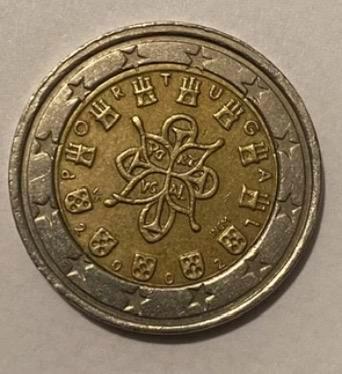1 Euro PORTUGAL ~ 2004 beschikbaar voor biedingen
