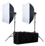 FALCON EYES STUDIOFLITSSET SSK-2200D MET TAS, Ophalen of Verzenden, Zo goed als nieuw, Lamp of Flitsset