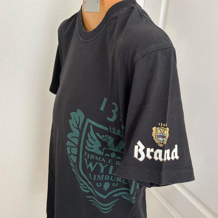 NIEUW Prachtig origineel Brand Bier shirt maal L zwart AKTIE, Kleding | Heren, T-shirts, Zo goed als nieuw, Zwart, Ophalen of Verzenden