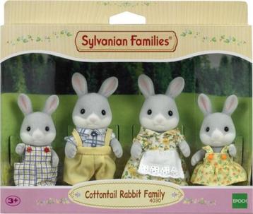 Sylvanian Families 4030 familie katoenstaartkonijn beschikbaar voor biedingen