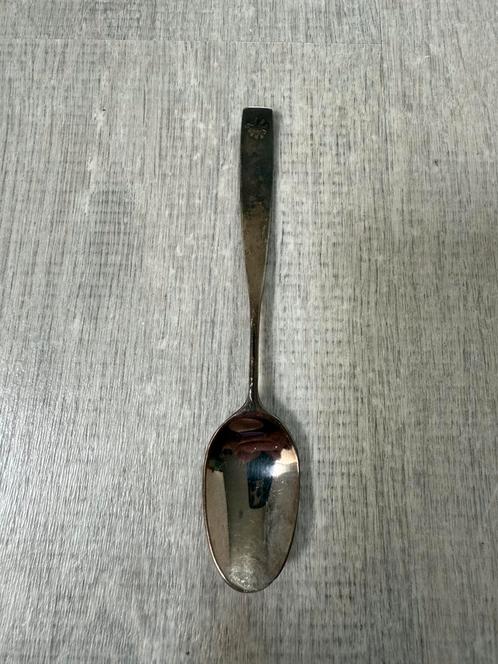 Verzilverd theelepeltje ‘Margriet’ (sola), Antiek en Kunst, Antiek | Bestek, Ophalen of Verzenden
