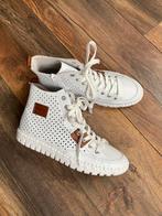 Nieuw! Hoge sneakers, leer, wit, Rieker, maat 38, Ophalen, Wit, Nieuw, Sneakers of Gympen