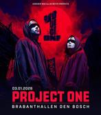 4 Tickets project one Zaterdag 3 Januari, Drie personen of meer