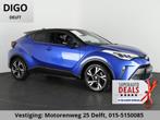 Toyota C-HR 1.8 HYBRID STYLE BI-TONE AUTOMAAT GARANTIE 2-203, Auto's, Toyota, Stof, 4 cilinders, Blauw, 122 pk