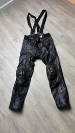 Leren motorbroek met bretels, Heren, Overige typen, L, Tweedehands