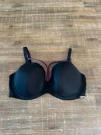 Zwarte bh met paarse bandjes Sapph 85D, Sapph, Ophalen of Verzenden, Zwart, BH